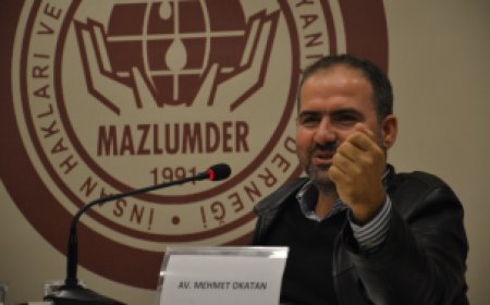 34. CEZAEVİ SÖYLEŞİSİ MEHMET OKATAN'IN KATILIMIYLA GERÇEKLEŞTİRİLDİ