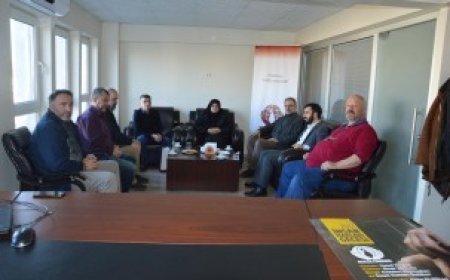 İHAK  İnsan Hakları ve Adalet Hareketin den  MAZLUMDER e Ziyaret