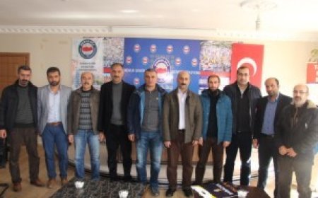 Mazlumder Ağrı Şubesinden Memursen'e Ziyaret