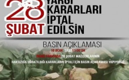 BASIN AÇIKLAMASINA DAVET