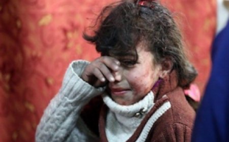 DOĞU GUTA’DA YAŞANAN SİVİLLERE YÖNELİK KATLİAMI KINIYORUZ!