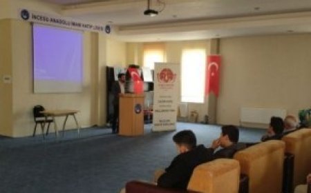 Okullarda İnsan Hakları Semineri - Hukukçu Taner AFŞAR - İncesu Anadolu İmam Hatip Lisesi