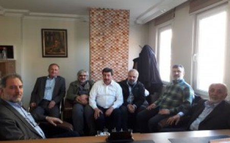 MAZLUMDER' den Av.Rıfat BAKANA ziyaret