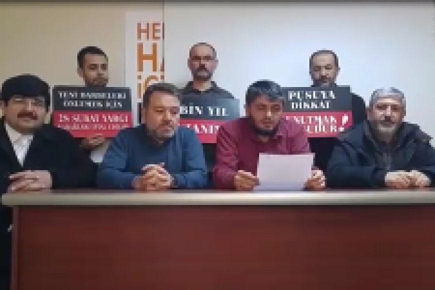 28 ŞUBAT MAHPUSLARI SERBEST BIRAKILSIN!