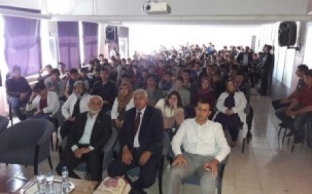 Okullarda İnsan Hakları Seminerleri - Hukukçu Taner AFŞAR -  Bünyan Mesleki ve Anadolu Teknik Lisesi