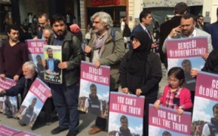 Gerçeği Öldüremezsiniz! Gazeteci Yasir Murteca için ortak basın açıklaması