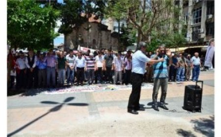 ŞEHİT OLAN FİLİSTİNLİLER VE TÜM ŞEHİTLERİMİZ İÇİN GIYABİ CENAZE NAMAZI