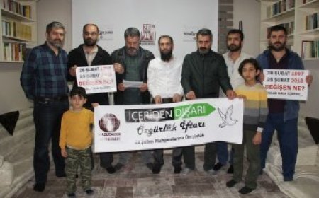 Mazlumder Ağrı Şubesi; Af Değil, Tahliye Ve Yeniden Yargılama