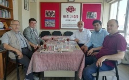 Kayseri Vali Yardımcısı Nail ANLAR'dan MAZLUMDER'e iadeyi ziyaret