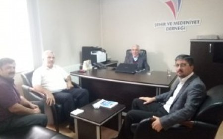 MAZLUMDER'den Şehir ve Medeniyet Derneğine  Ziyaret