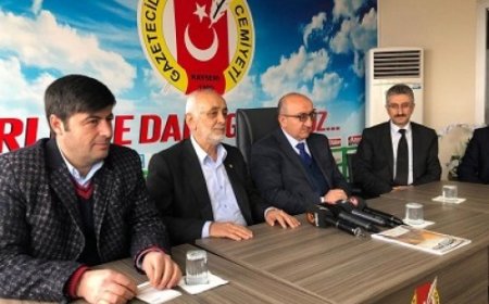 Kayseri Gazeteciler Cemiyetini Ziyaret