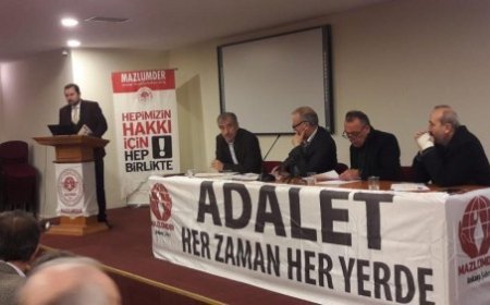 MAZLUMDER Ankara Şubesi 10. Dönem olağan genel kurulu gerçekleştirildi