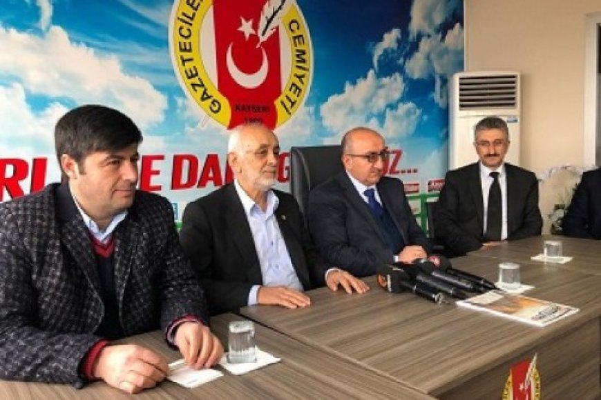 Kayseri Gazeteciler Cemiyetini Ziyaret