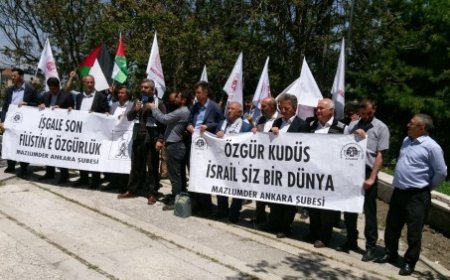 NEKBE (BÜYÜK FELAKET) GÜNÜNÜ ANIYOR VE ÖZGÜR FİLİSTİNİ DESTEKLİYORUZ