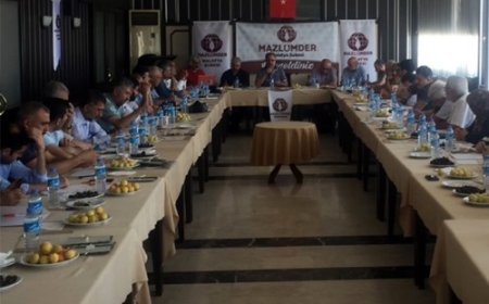 MAZLUMDER 14. Dönem GYK Toplantısı Malatya’da Gerçekleştirildi