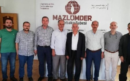 Mazlumder Diyarbakır Şube Tebrik Ziyaretleri