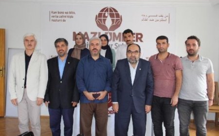 HÜDA-PAR Diyarbakır Şubesinden Mazlumder'e ziyaret