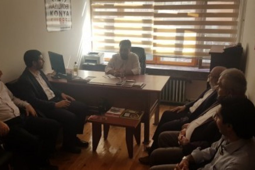 HÜDAPAR'dan MAZLUMDER Konya Şubeye Ziyaret