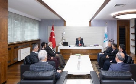 10 Aralık İnsan Hakları Günü - Kayseri Büyükşehir Belediye Başkanı Memduh BÜYÜKKILIÇ'I Ziyaret