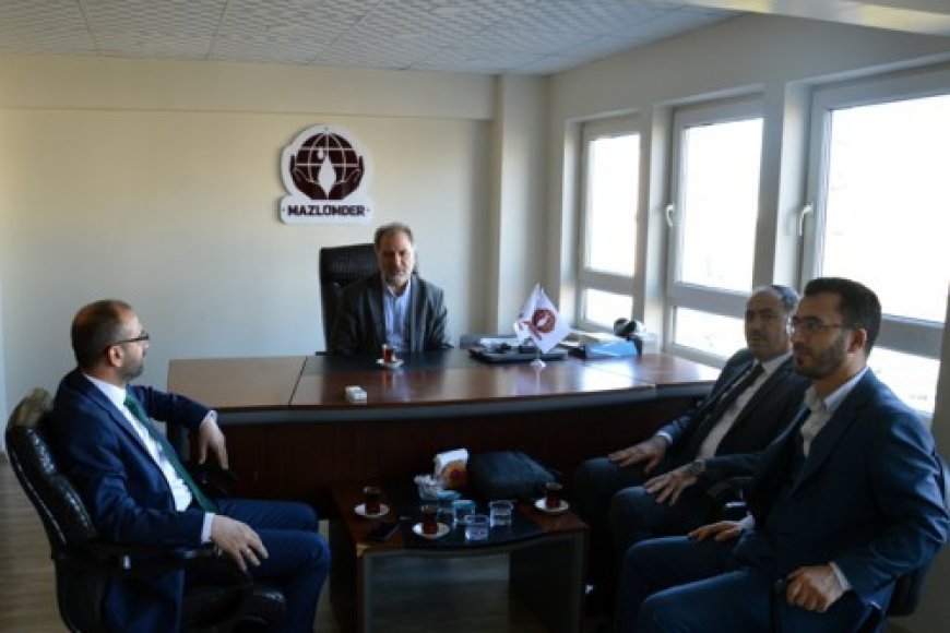 HÜDA PAR’dan MAZLUMDER’e Ziyaret