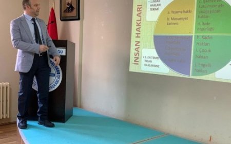 İnsan Hakları Okulu Semineri - Talas Müftülüğü İmam Hatip ve Din görevlileri - Eğitimci Murat SERİM