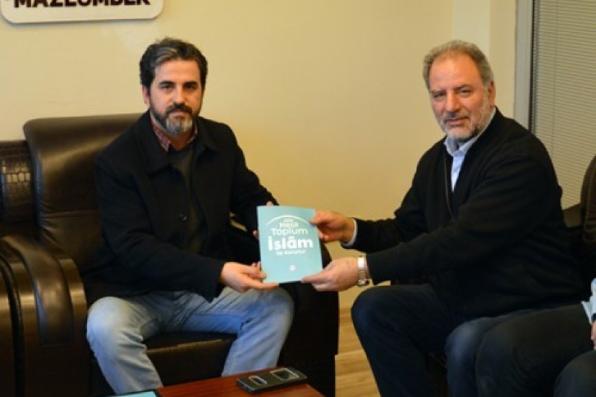 Köklü Değişim Dergisi’nden MAZLUMDER’e Ziyaret