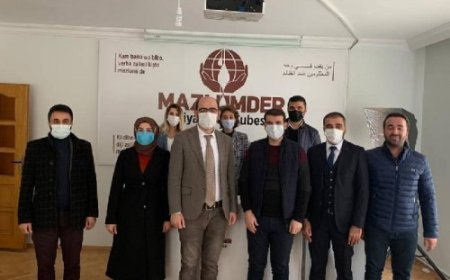 Deva Partisinden Derneğimize Ziyaret