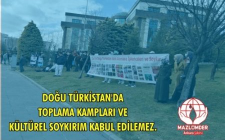 Doğu Türkistan'lı Ailelere Destek Açıklamamıza Polis Engeli!