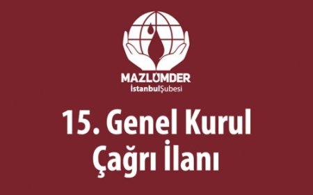 15. Olağan Genel Kurul İlanı