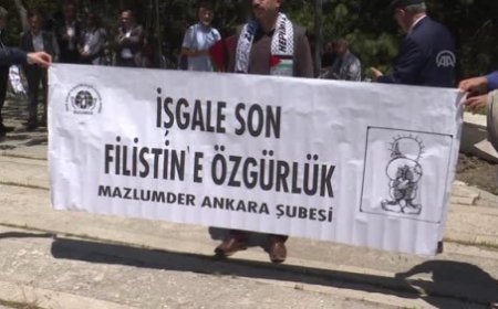 İŞGALE SON FİLİSTİN'E ÖZGÜRLÜK!