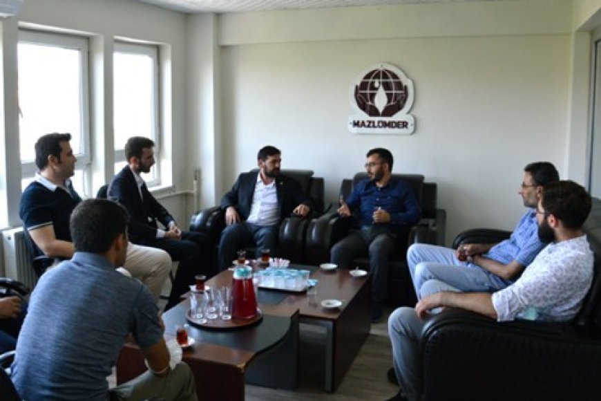 HüdaPar'dan MAZLUMDER'e Ziyaret