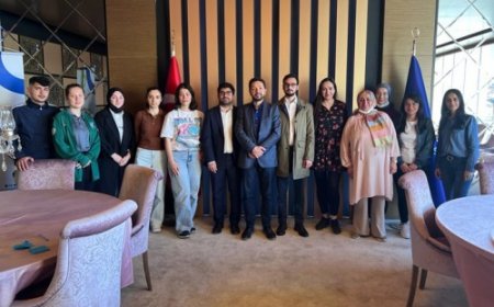 "Erasmus Proje Atölyesi"nde Öğrencilerle Buluşma