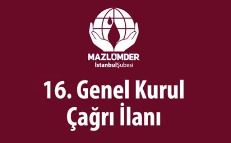 16. Genel Kurul İlanı