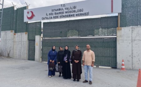 Derneğimizden Çatalca Geri Gönderme Merkezi'ne Gözlem Ziyareti